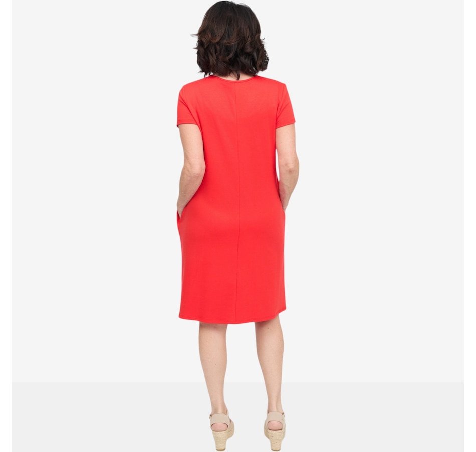 Image 122016_ALTMORE3.jpg, Product 122-016 / Price $79.99, Carrie O Bamboo Cotton Knit Los Cabos Summer Dress with Pockets from Carrie O on TSC.ca's Fashion department