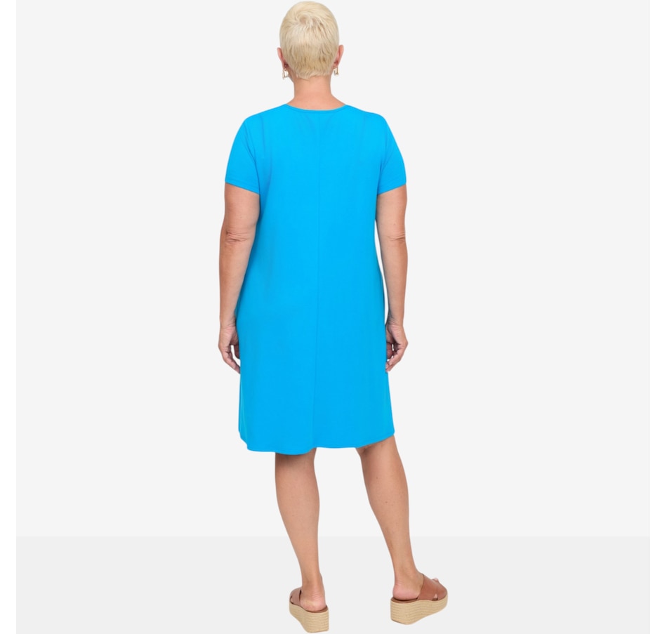Image 122016_ALTMORE7.jpg, Product 122-016 / Price $79.99, Carrie O Bamboo Cotton Knit Los Cabos Summer Dress with Pockets from Carrie O on TSC.ca's Fashion department