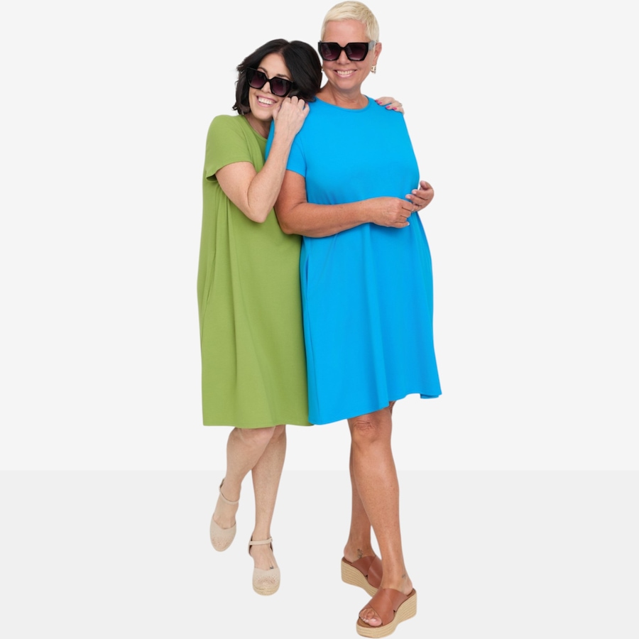 Image 122016_ALTMORE9.jpg, Product 122-016 / Price $49.88, Carrie O Bamboo Cotton Knit Los Cabos Summer Dress with Pockets from Carrie O on TSC.ca's Fashion department