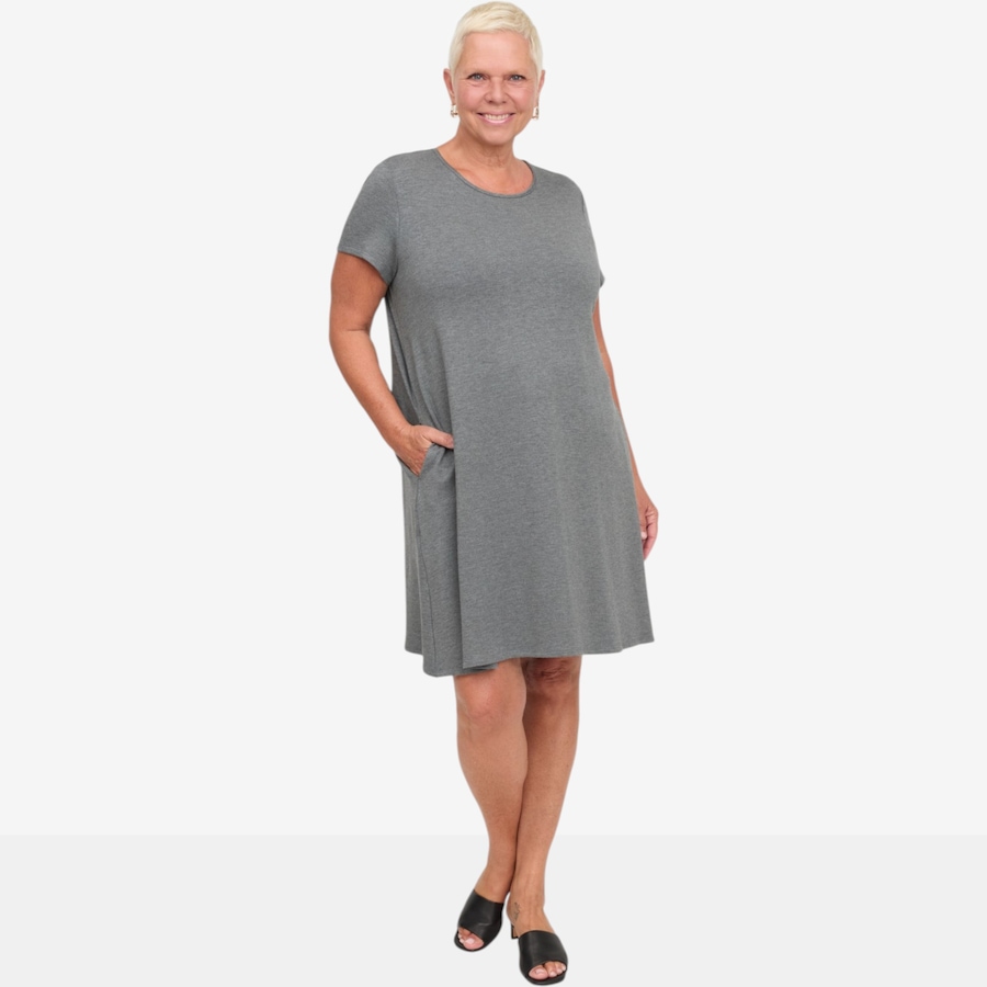 Image 122016_GYG.jpg, Product 122-016 / Price $49.88, Carrie O Bamboo Cotton Knit Los Cabos Summer Dress with Pockets from Carrie O on TSC.ca's Fashion department