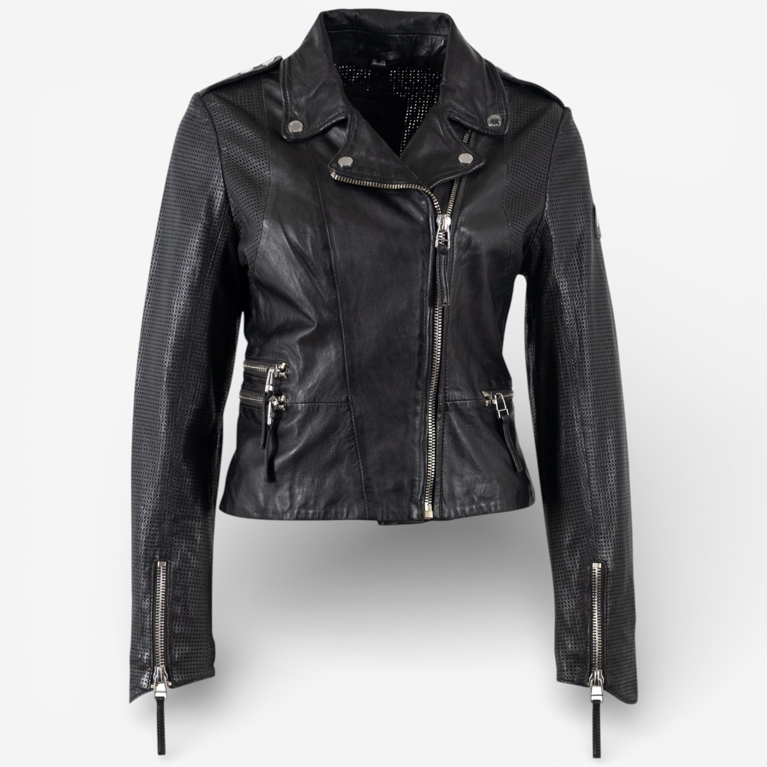chaisy style Eco leather jacket タグ付き Mauritius Hera Leather Jacket - TSC.ca
