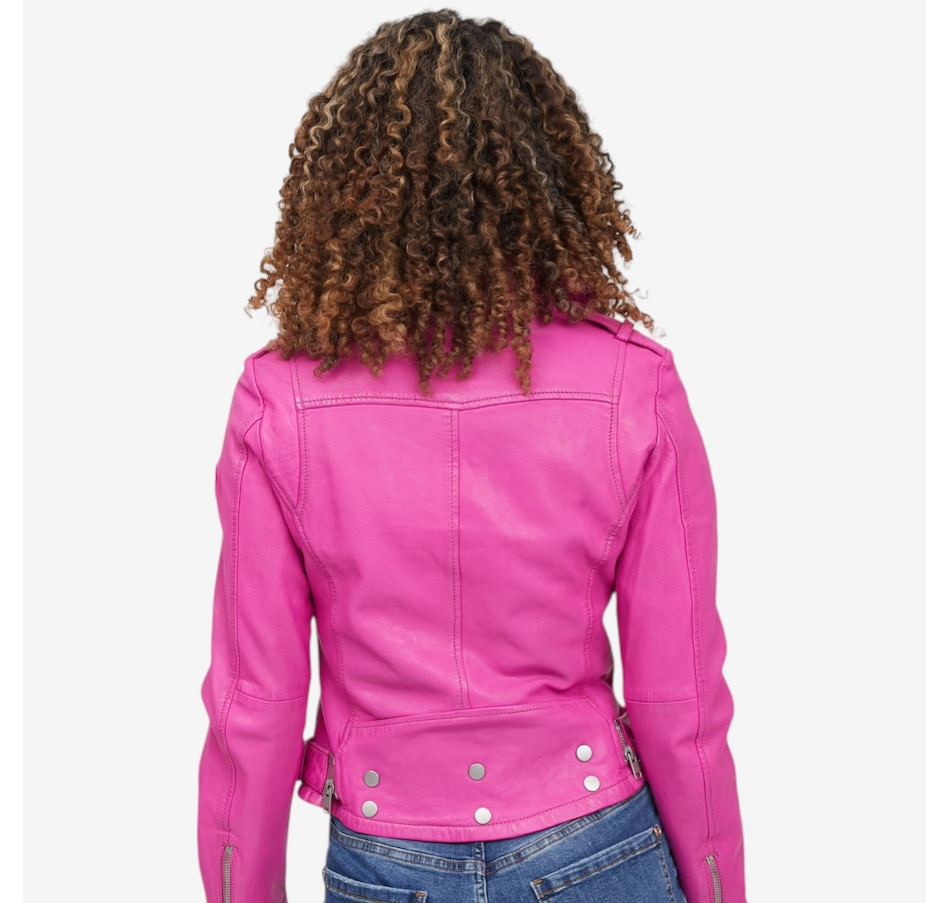 Image 122078_ALTMORE5.jpg, Product 122-078 / Price $358.00, Mauritius Wild Leather Jacket with Zip Off Belt from Mauritius on TSC.ca's Fashion department