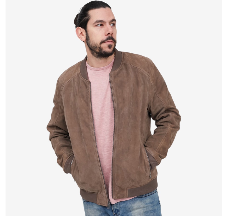 Image 122087_TPE.jpg, Product 122-087 / Price $398.00, Mauritius Men's Gustie Suede Jacket from Mauritius on TSC.ca's Fashion department