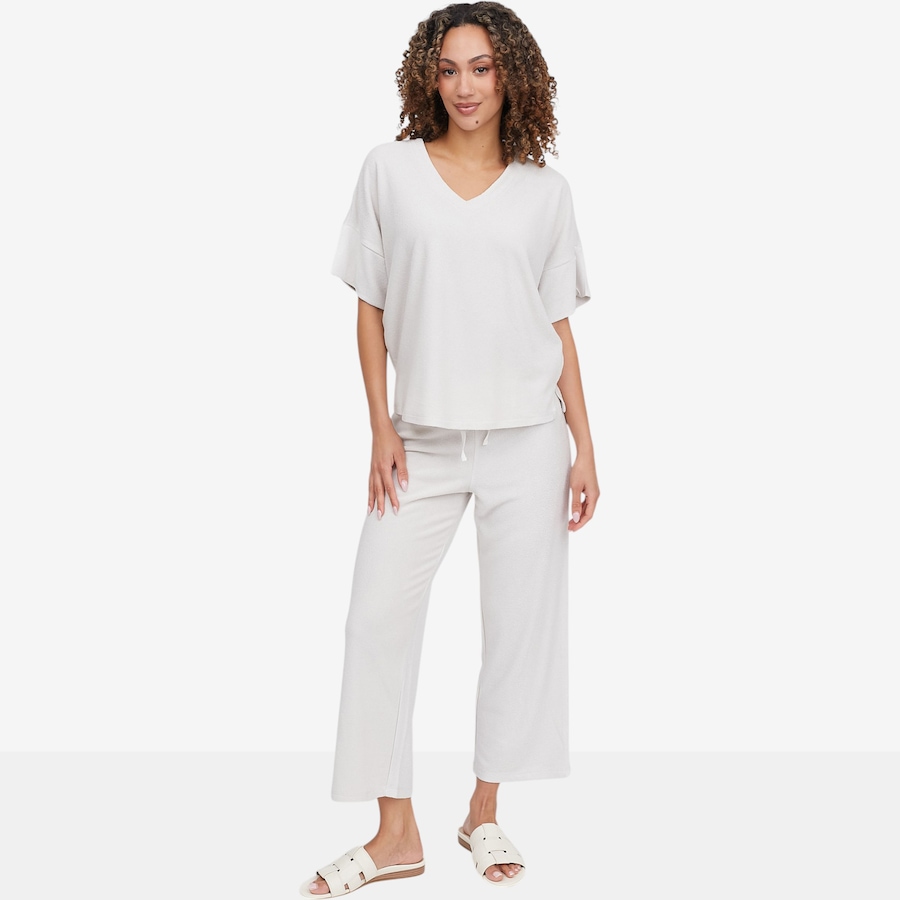 Image 122089_SAN.jpg, Product 122-089 / Price $39.33, N Natori Terry Lounge V-Neck Top and Pant Set from N Natori on TSC.ca's Fashion department