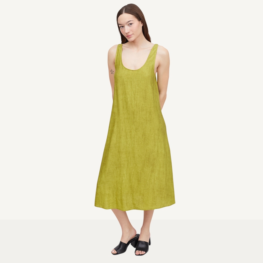 Image 122090_ALTMORE1.jpg, Product 122-090 / Price $39.33, N Natori Terra Foil Crinkle Scoop Neck Dress from N Natori on TSC.ca's Fashion department