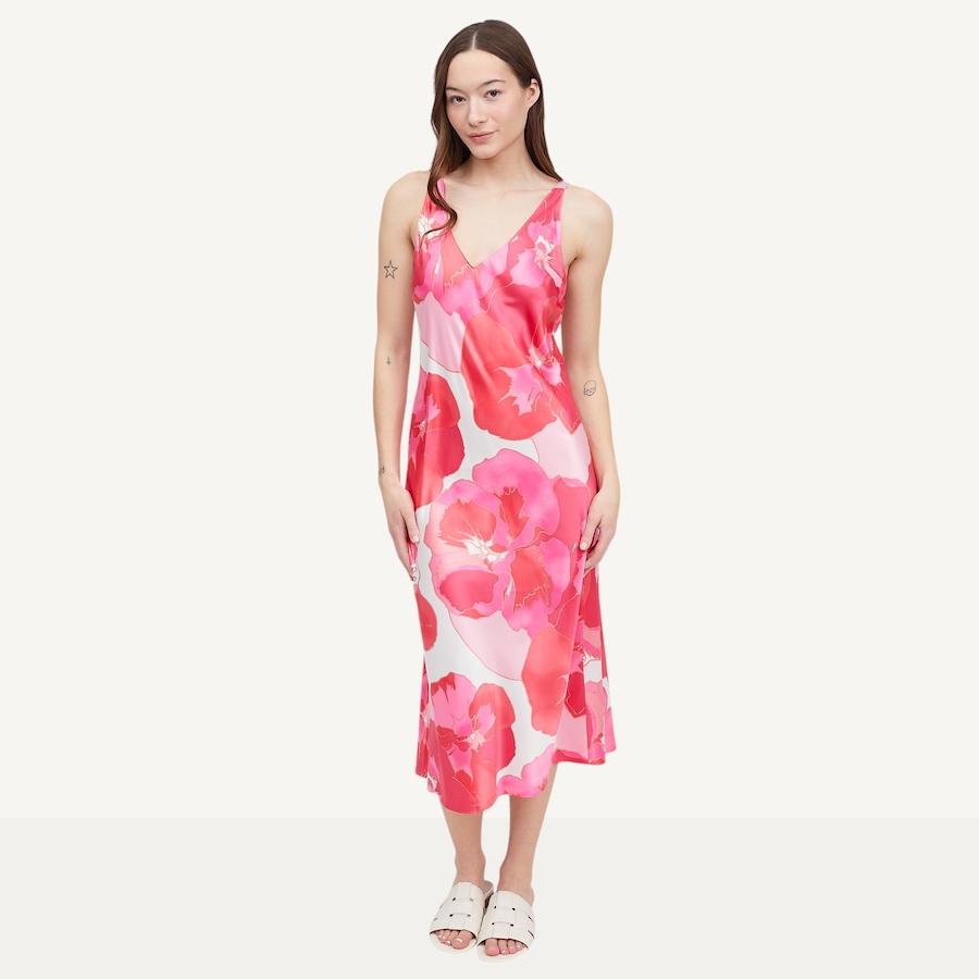 Image 122092_PNK.jpg, Product 122-092 / Price $54.88, N Natori Floria Printed Satin Gown from N Natori on TSC.ca's Fashion department