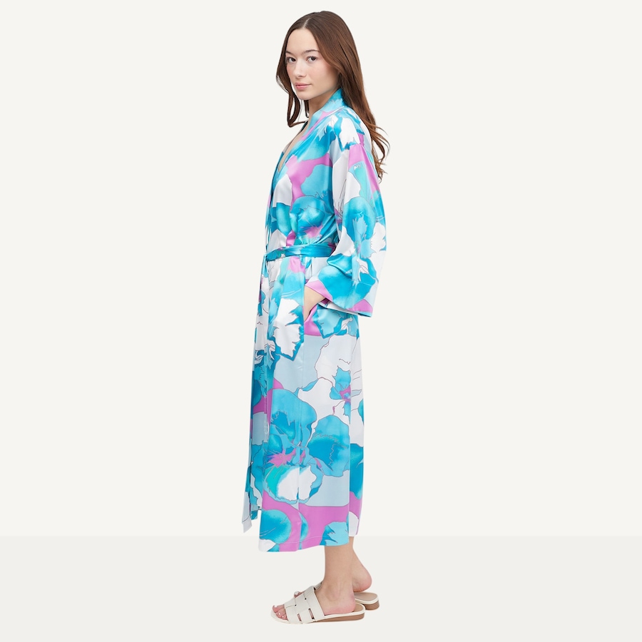 Image 122093_ALTMORE3.jpg, Product 122-093 / Price $69.88, N Natori Floria Printed Satin Robe from N Natori on TSC.ca's Fashion department