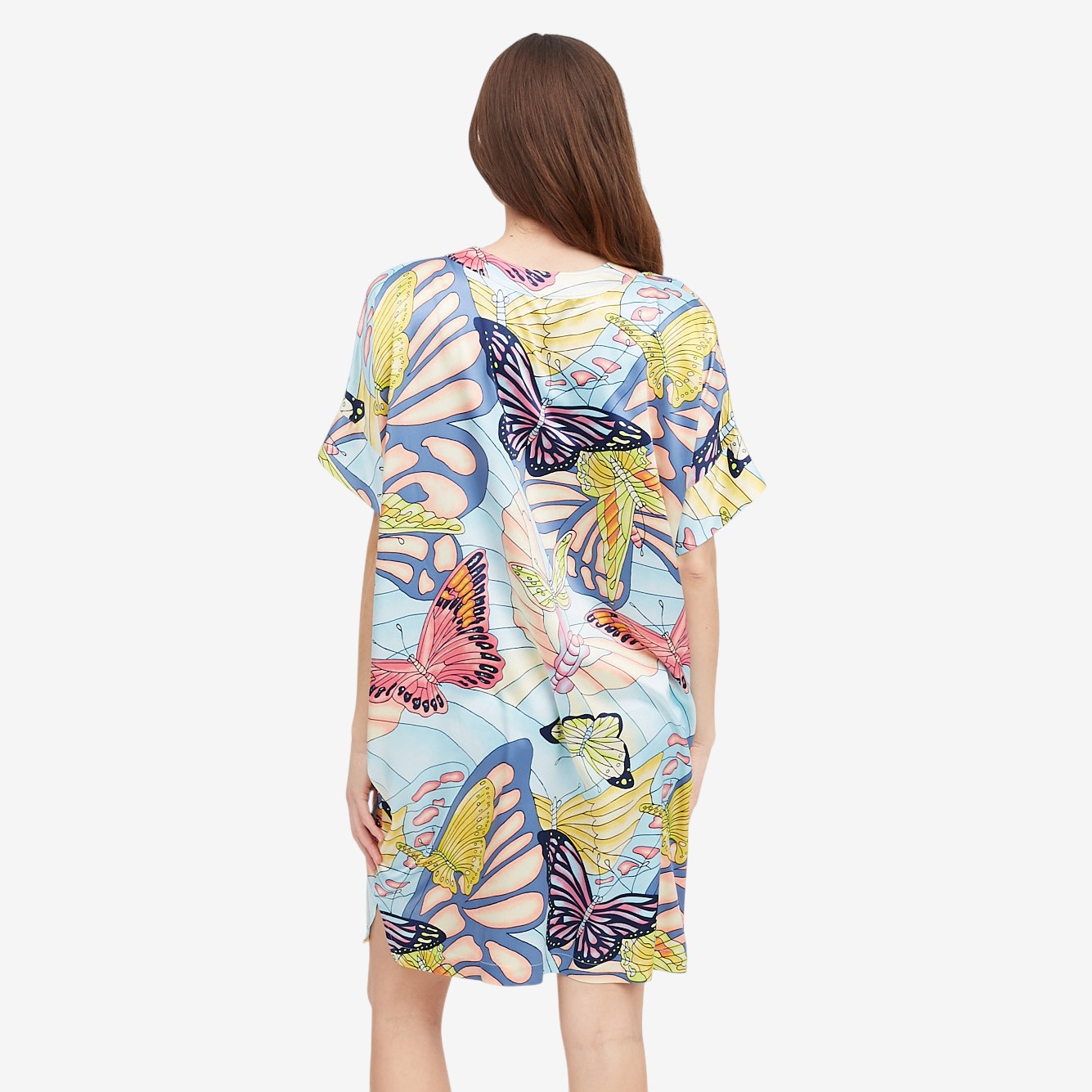 Tシャツ LumignonDenim lace lumi papillon T N Natori Papillon Silky Satin Sleep Shirt - TSC.ca