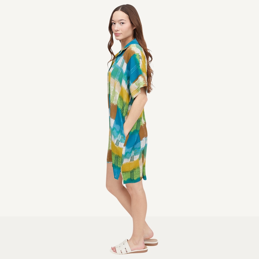 Image 122101_ALTMORE1.jpg, Product 122-101 / Price $74.88, N Natori 24/7 Sunset Crinkle Dolman Shirtdress from N Natori on TSC.ca's Fashion department