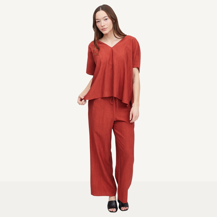 Image 122102_ALTMORE4.jpg, Product 122-102 / Price $90.00, N Natori Terra Foil Crinkle Top from N Natori on TSC.ca's Fashion department
