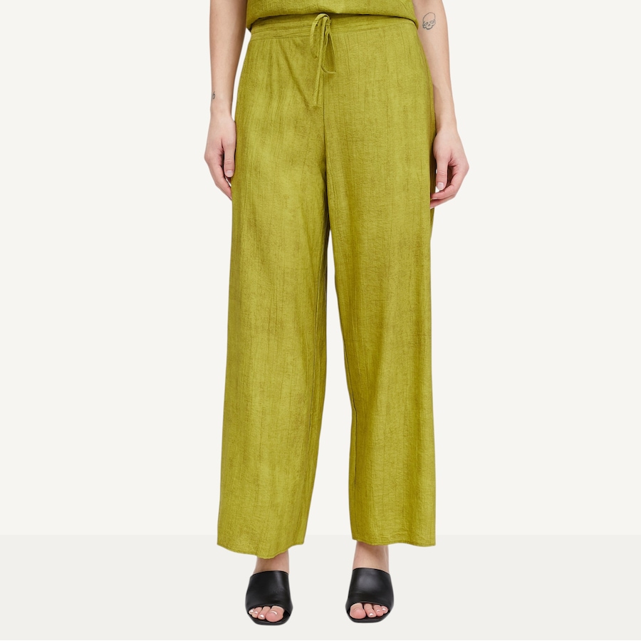 Image 122103_OLI.jpg, Product 122-103 / Price $90.00, N Natori Terra Foil Crinkle Pant from N Natori on TSC.ca's Fashion department