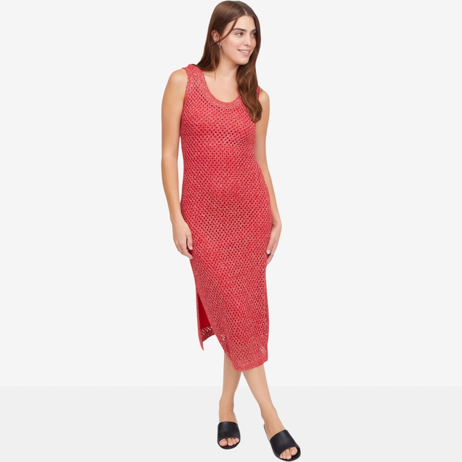 Image 122107_CLRE.jpg, Product 122-107 / Price $49.88, Tower Hill by Christie Brinkley Rib Knit Maxi Tank Dress from Tower Hill on TSC.ca's Fashion department