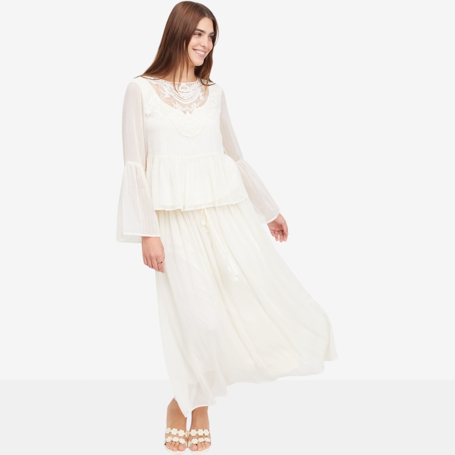 Image 122111_ALTMORE2.jpg, Product 122-111 / Price $39.88, Tower Hill by Christie Brinkley Boho Maxi Skirt with Elastic Drawstring from Tower Hill on TSC.ca's Fashion department