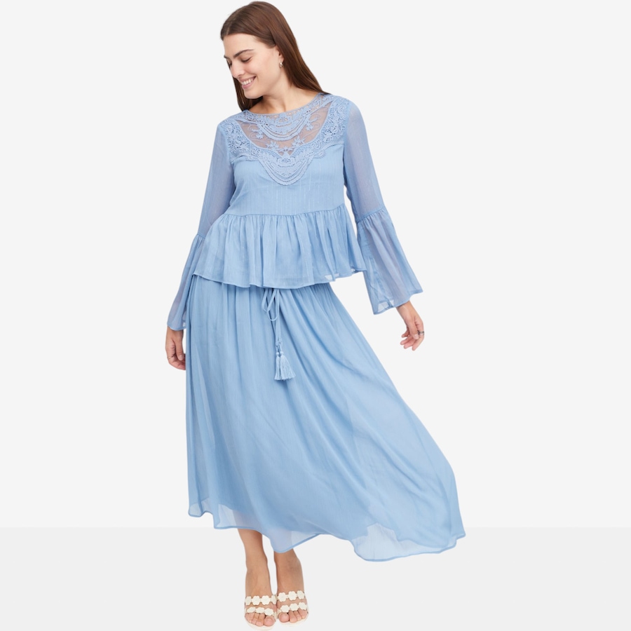Image 122111_ALTMORE4.jpg, Product 122-111 / Price $39.88, Tower Hill by Christie Brinkley Boho Maxi Skirt with Elastic Drawstring from Tower Hill on TSC.ca's Fashion department