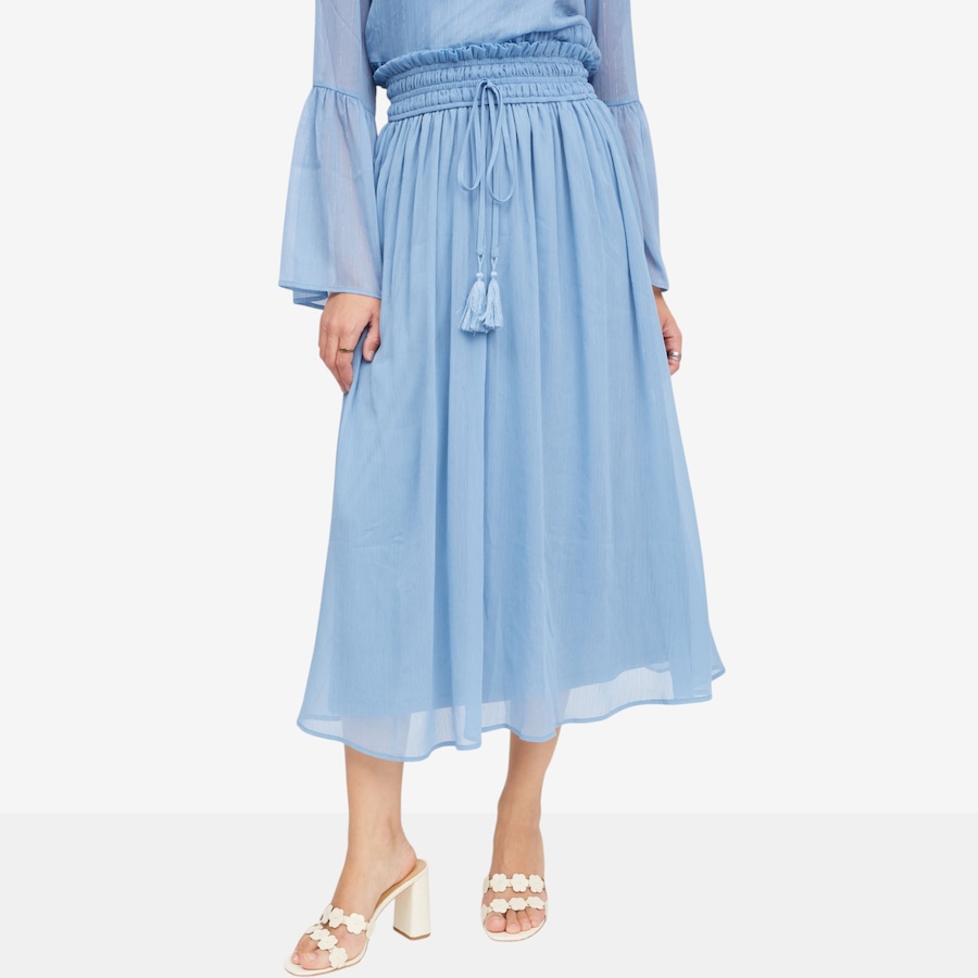 Image 122111_ID.jpg, Product 122-111 / Price $39.88, Tower Hill by Christie Brinkley Boho Maxi Skirt with Elastic Drawstring from Tower Hill on TSC.ca's Fashion department
