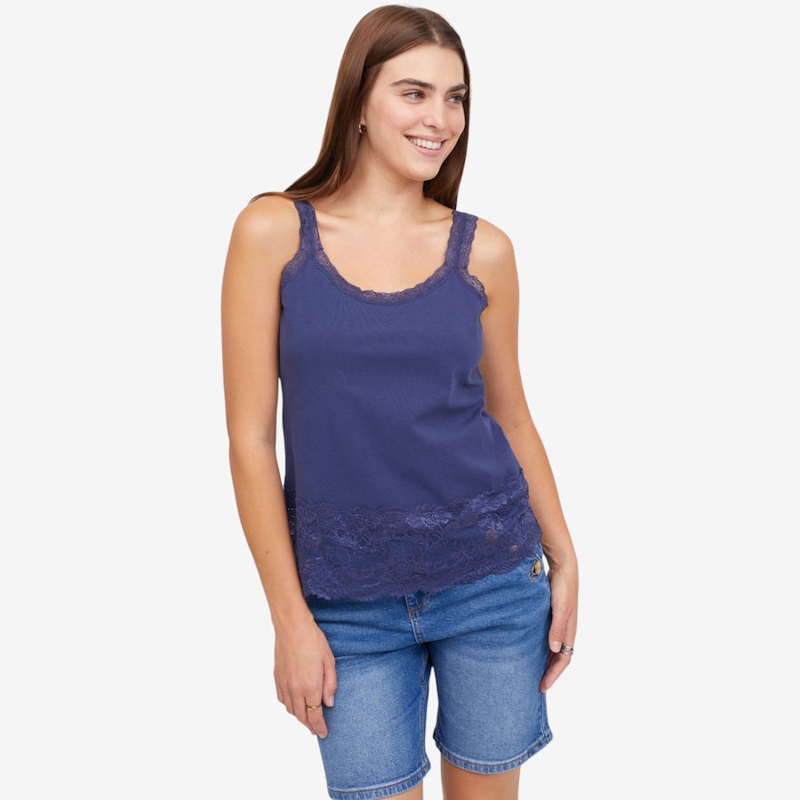 Image 122113_NBL.jpg, Product 122-113 / Price $34.88, Tower Hill by Christie Brinkley Lace Trim Cami from Tower Hill on TSC.ca's Fashion department