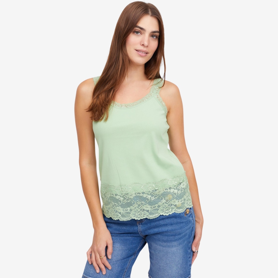 Image 122113_SAG.jpg, Product 122-113 / Price $34.88, Tower Hill by Christie Brinkley Lace Trim Cami from Tower Hill on TSC.ca's Fashion department