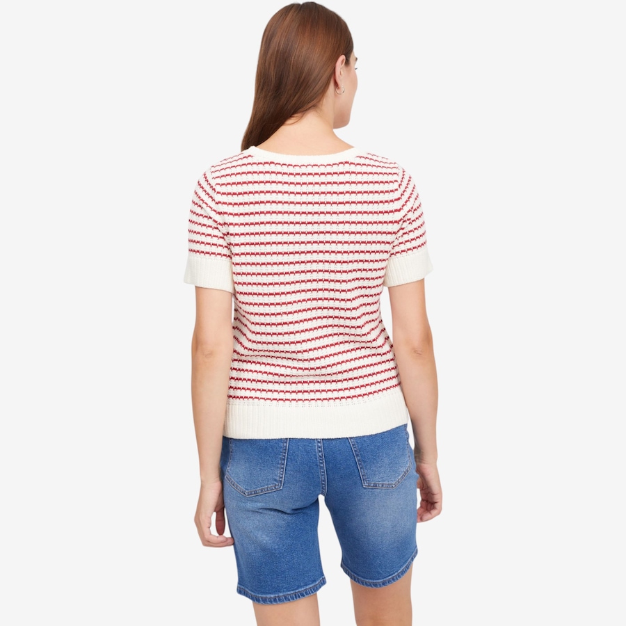 Image 122118_ALTMORE3.jpg, Product 122-118 / Price $79.99, Tower Hill by Christie Brinkley Crew Neck Short Sleeve Sweater with Clear Sequins from Tower Hill on TSC.ca's Fashion department