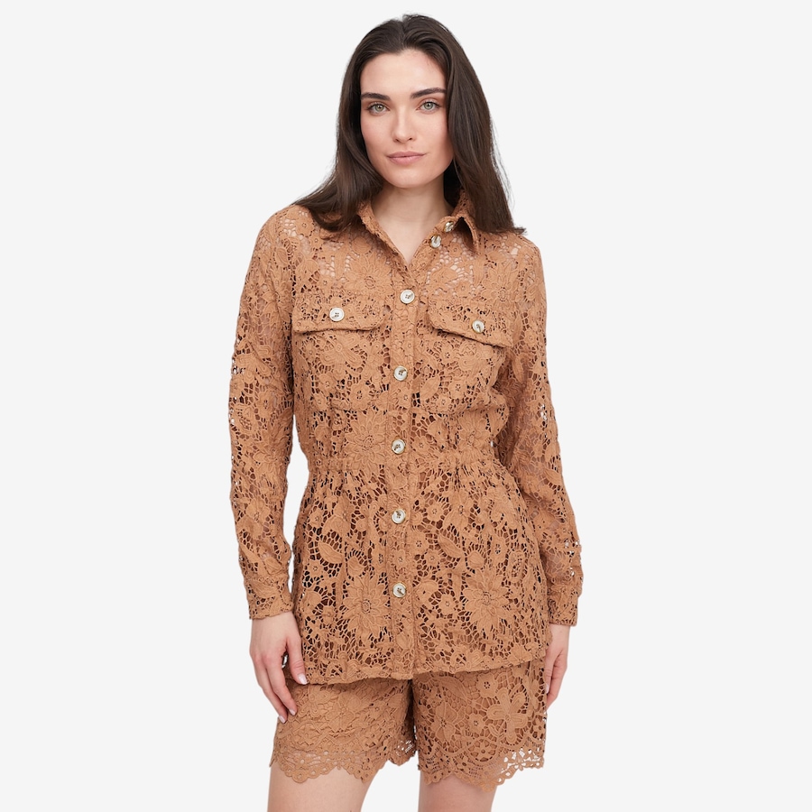 Image 122127_KHA.jpg, Product 122-127 / Price $59.88, C Wonder Eyelet Safari Jacket from C. Wonder  on TSC.ca's Fashion department