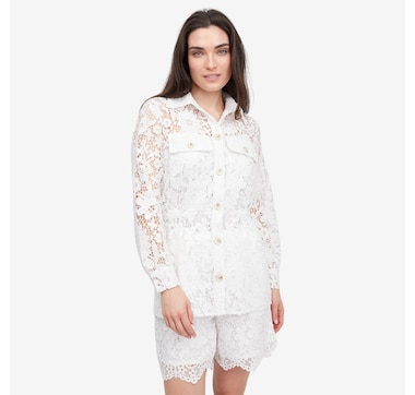 C Wonder Eyelet Safari Jacket