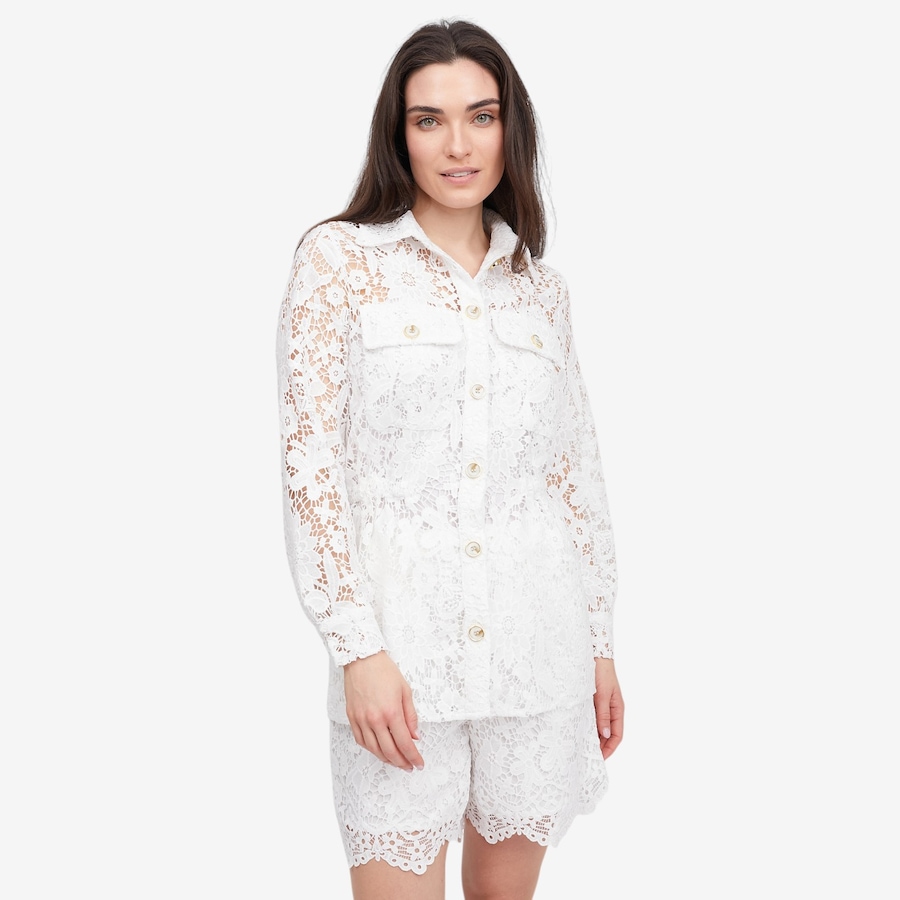 Image 122127_WHT.jpg, Product 122-127 / Price $59.88, C Wonder Eyelet Safari Jacket from C. Wonder  on TSC.ca's Fashion department