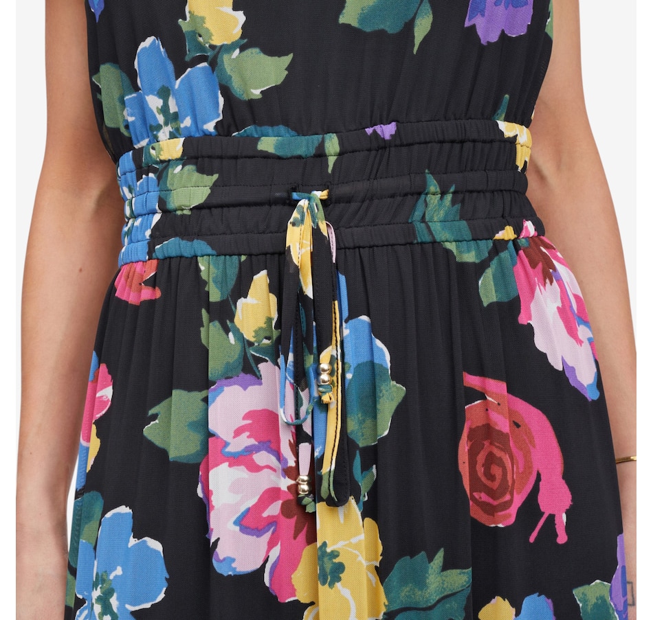 Image 122131_ALTMORE5.jpg, Product 122-131 / Price $59.99, C Wonder Printed Mesh Flutter Sleeve Maxi Dress from C. Wonder on TSC.ca's Fashion department
