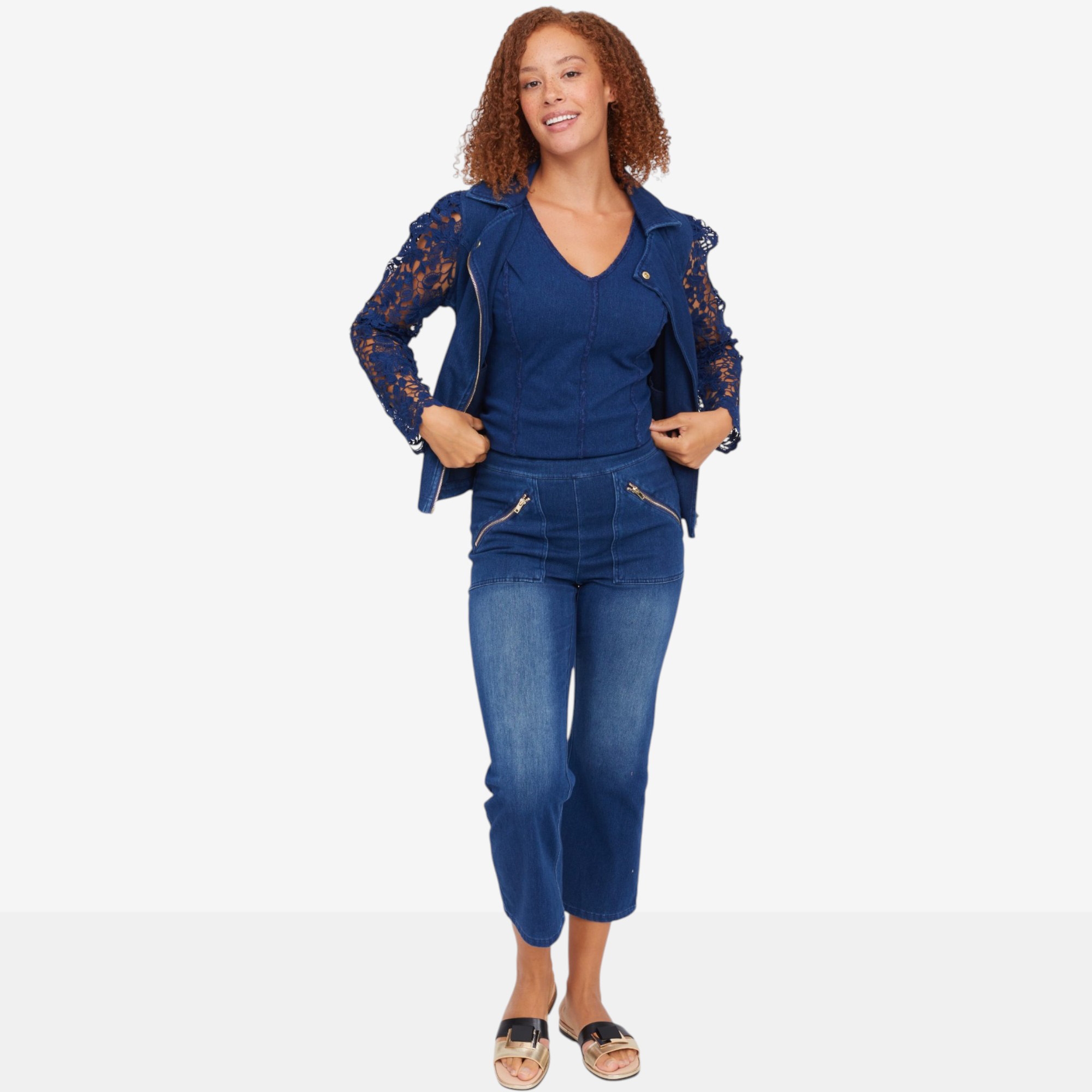 C Wonder Wonder Stretch Zip Pocket Cropped Pant - TSC.ca