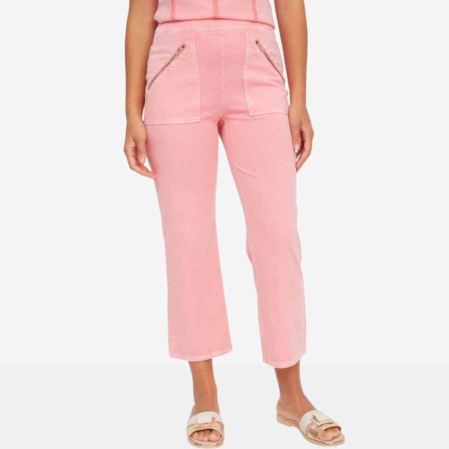 Image 122136_CLPNK.jpg, Product 122-136 / Price $79.99, C Wonder Wonder Stretch Zip Pocket Cropped Pant from C. Wonder  on TSC.ca's Fashion department