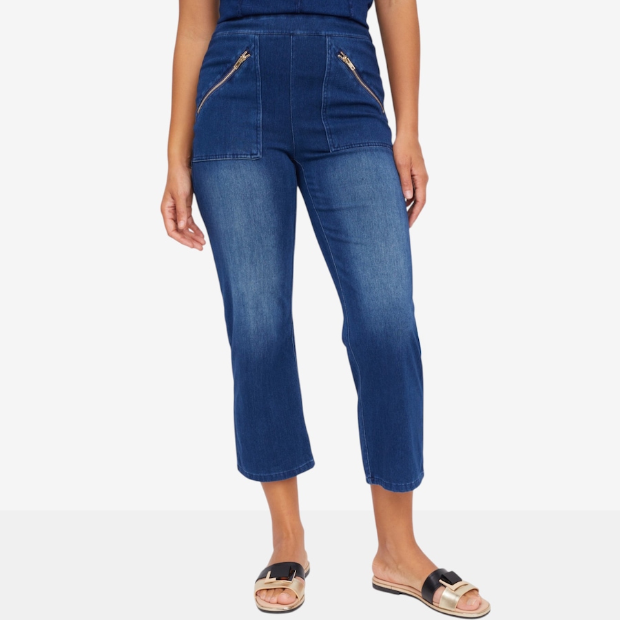 Image 122136_DKW.jpg, Product 122-136 / Price $79.99, C Wonder Wonder Stretch Zip Pocket Cropped Pant from C. Wonder  on TSC.ca's Fashion department
