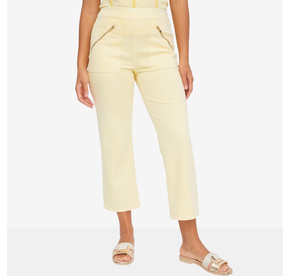 Image 122136_PAYE.jpg, Product 122-136 / Price $54.99, C Wonder Wonder Stretch Zip Pocket Cropped Pant from C. Wonder on TSC.ca's Fashion department