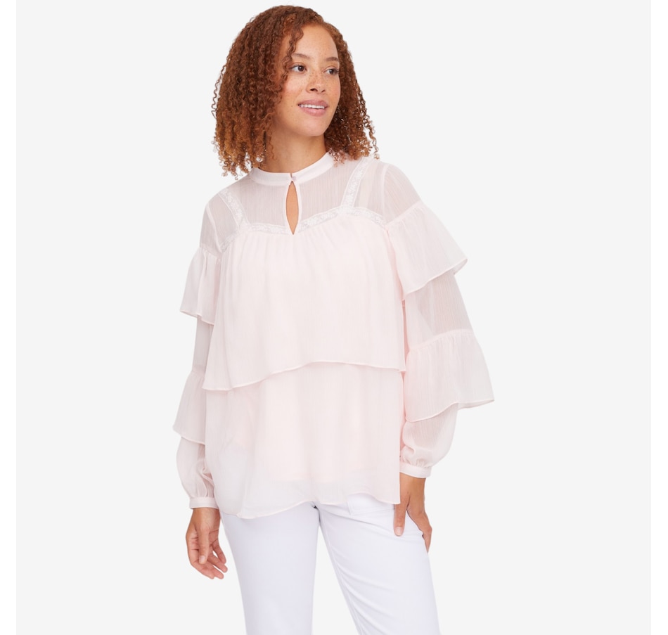 Image 122138_RSE.jpg, Product 122-138 / Price $69.99, C Wonder Ruffle Tiered Top from C. Wonder on TSC.ca's Fashion department