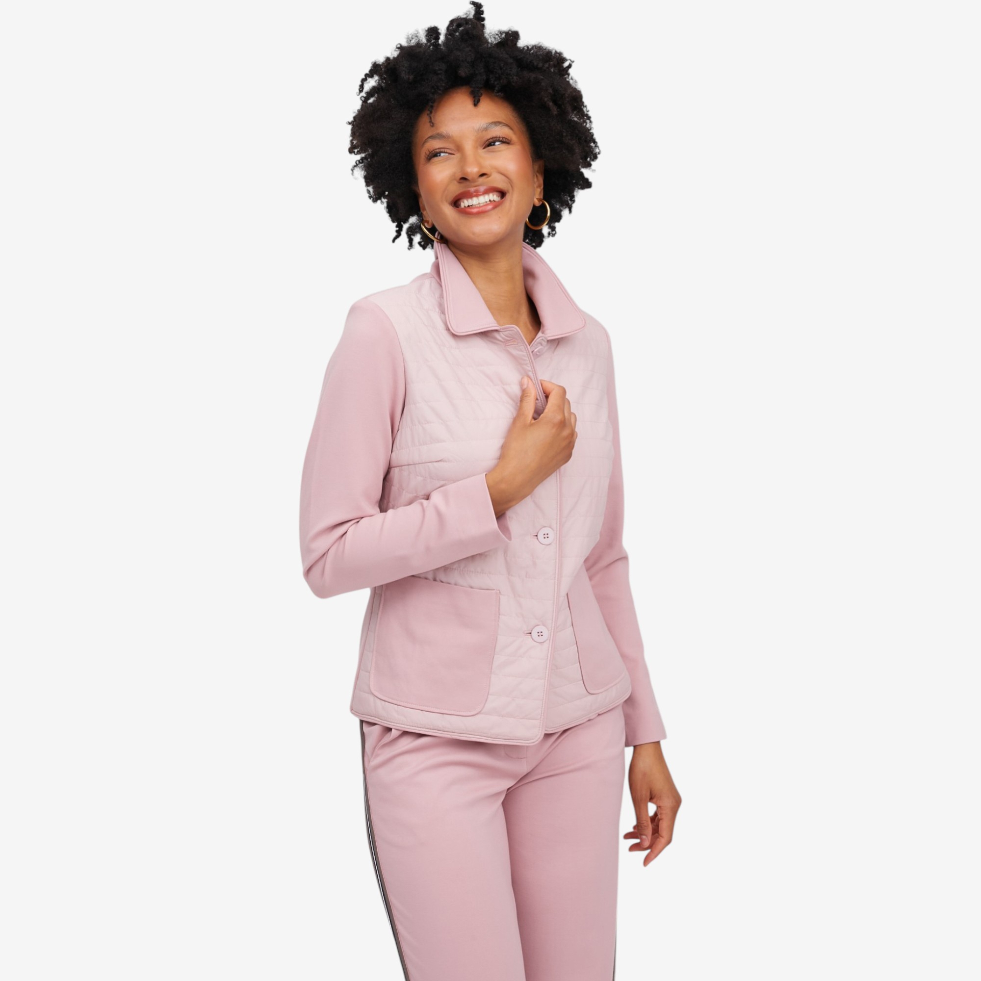 Brian Bailey Button Front Quilted Jacket - TSC.ca