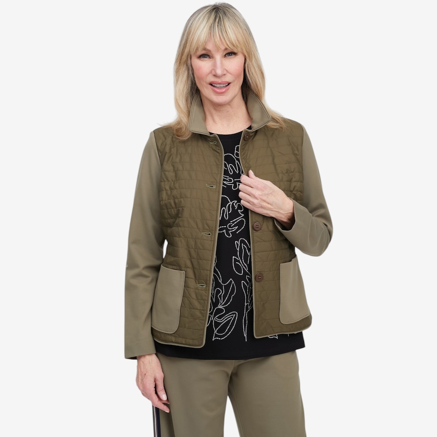 Image 122144_KHA.jpg, Product 122-144 / Price $59.88, Brian Bailey Button Front Quilted Jacket from Brian Bailey on TSC.ca's Fashion department