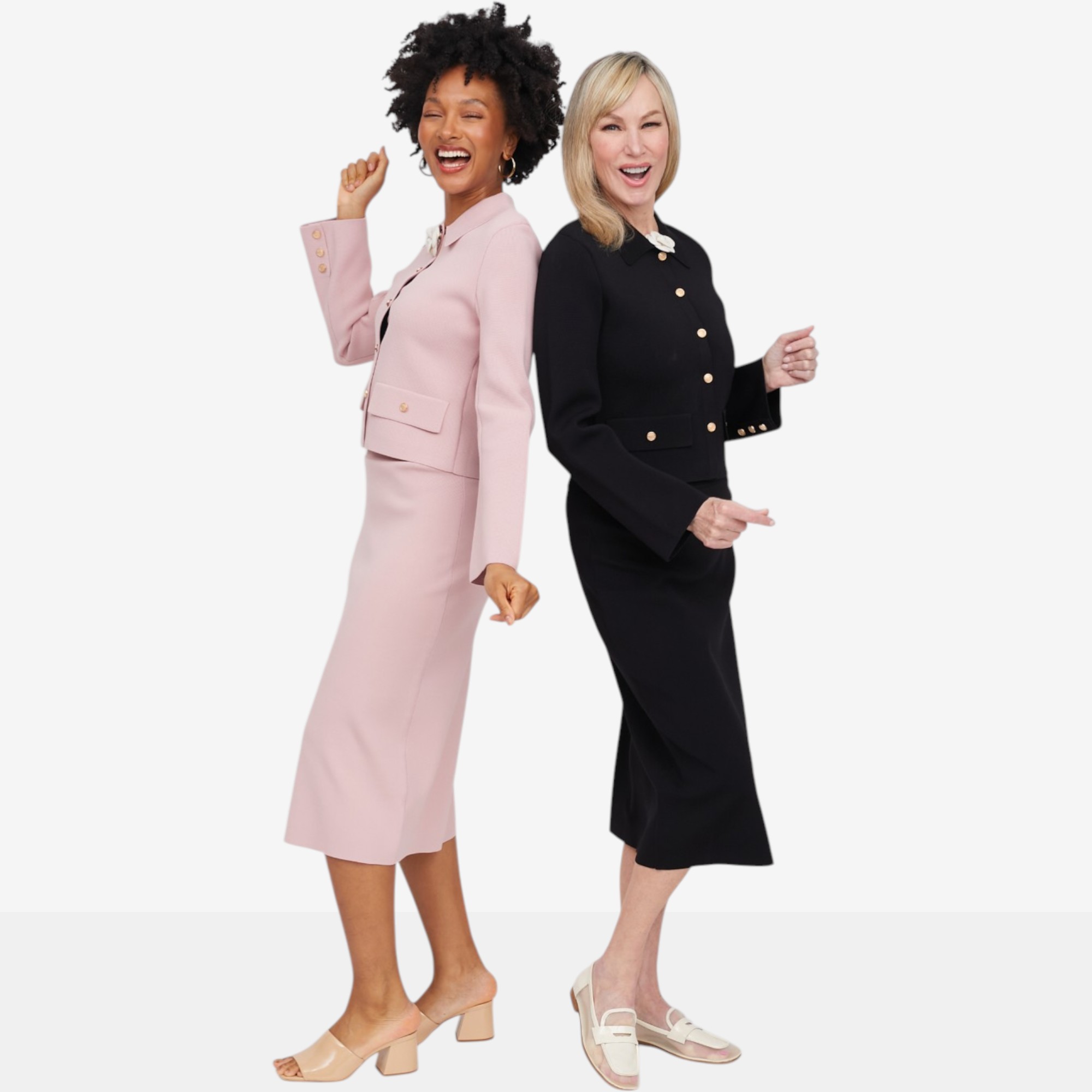 Brian Bailey Double Knit Jacket with Camellia Pin - TSC.ca