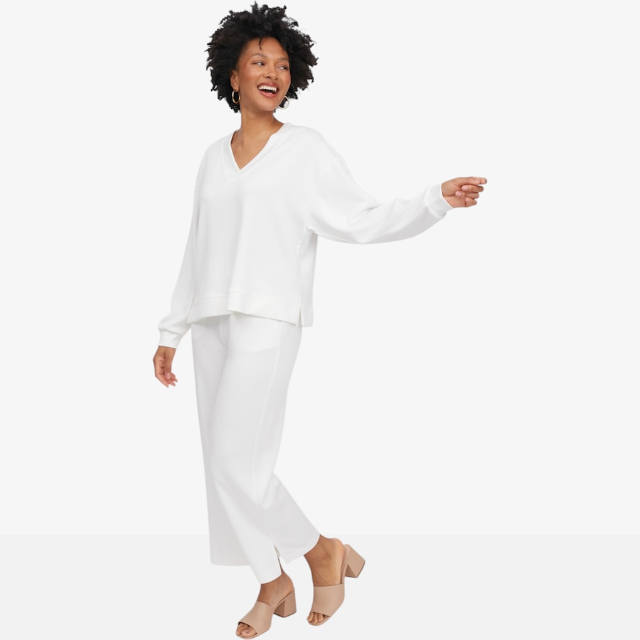 Image 122153_ALTMORE4.jpg, Product 122-153 / Price $89.88, Brian Bailey Scuba V-Neck Top from Brian Bailey on TSC.ca's Fashion department