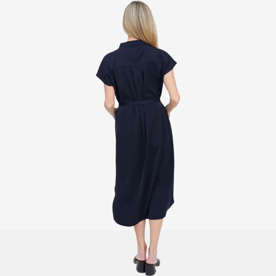 Image 122156_ALTMORE5.jpg, Product 122-156 / Price $134.88, Brian Bailey Andrea Button Front Satin Dress with Tie Belt from Brian Bailey on TSC.ca's Fashion department