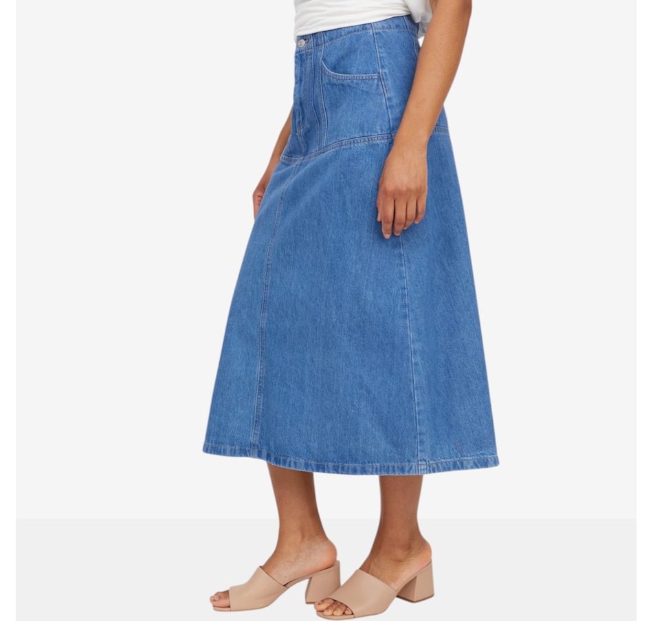 Image 122160_ALTMORE2.jpg, Product 122-160 / Price $140.00, Brian Bailey Denim Skirt from Brian Bailey on TSC.ca's Fashion department