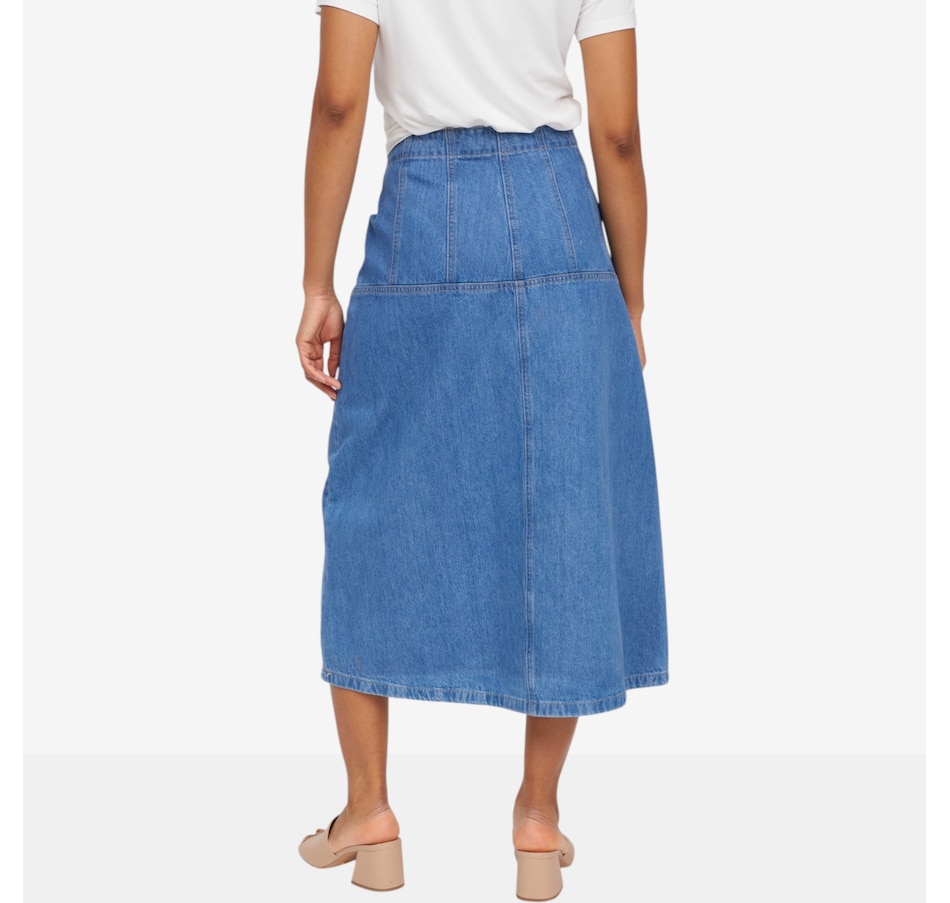 Image 122160_ALTMORE4.jpg, Product 122-160 / Price $140.00, Brian Bailey Denim Skirt from Brian Bailey on TSC.ca's Fashion department