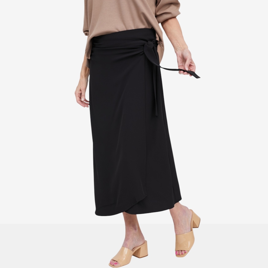 Image 122161_BLK.jpg, Product 122-161 / Price $59.33, Brian Bailey Gathered Wrap Skirt from Brian Bailey on TSC.ca's Fashion department