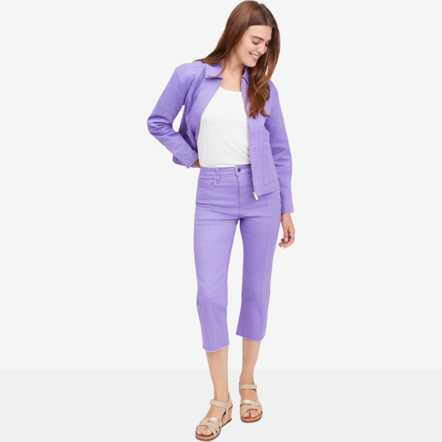 Image 122248_ALTMORE12.jpg, Product 122-248 / Price $99.99, Diane Gilman Legacy Stretch Paneled Straight Crop Jean from DG2 by Diane Gilman on TSC.ca's Fashion department