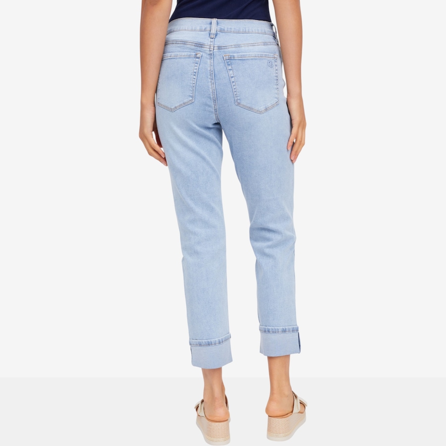 Image 122249_ALTMORE3.jpg, Product 122-249 / Price $109.99, Diane Gilman New Classic Stretch Cuffed Girlfriend Ankle Jean from DG2 by Diane Gilman on TSC.ca's Fashion department
