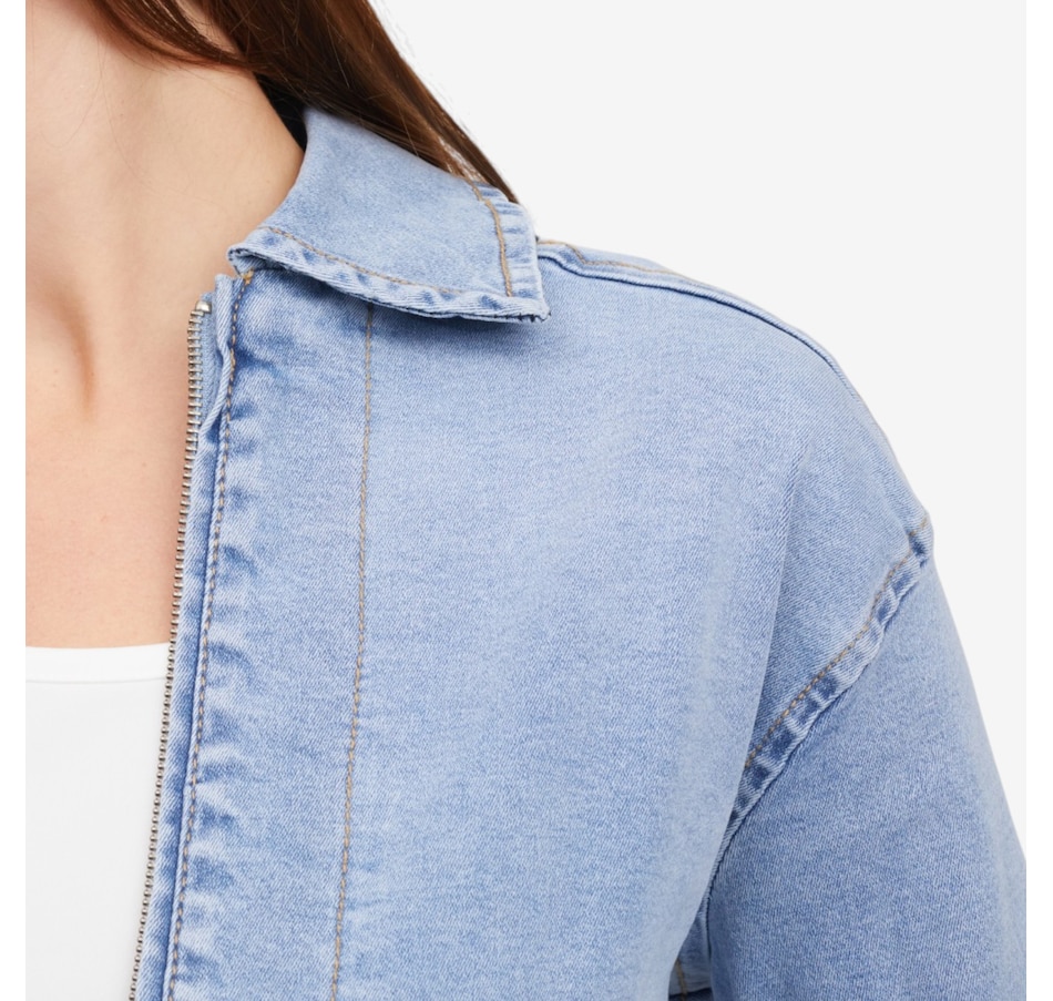 Image 122250_ALTMORE3.jpg, Product 122-250 / Price $109.99, Diane Gilman Legacy Stretch Embellished Pocket Zip-Up Jacket from DG2 by Diane Gilman on TSC.ca's Fashion department