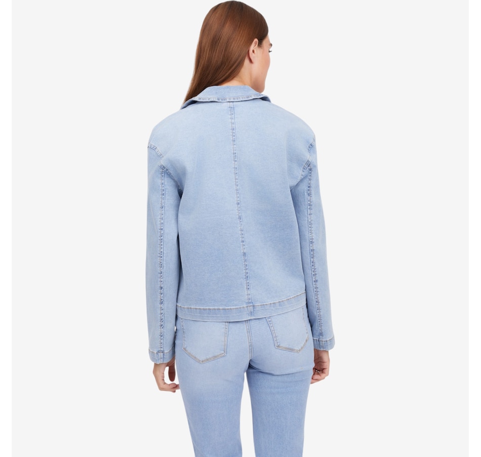 Image 122250_ALTMORE4.jpg, Product 122-250 / Price $109.99, Diane Gilman Legacy Stretch Embellished Pocket Zip-Up Jacket from DG2 by Diane Gilman on TSC.ca's Fashion department
