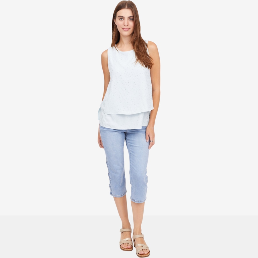 Image 122253_ALTMORE5.jpg, Product 122-253 / Price $74.99, Diane Gilman Everyday Jersey Hotfix Easy Tank from DG2 by Diane Gilman on TSC.ca's Fashion department