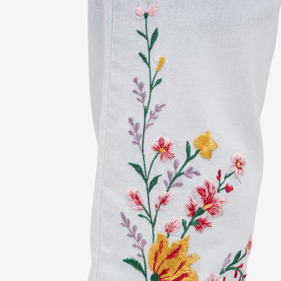 Image 122263_ALTMORE2.jpg, Product 122-263 / Price $119.99, Diane Gilman Ombre Dyed Embroidered Relaxed Straight Leg Crop Jean from DG2 by Diane Gilman on TSC.ca's Fashion department