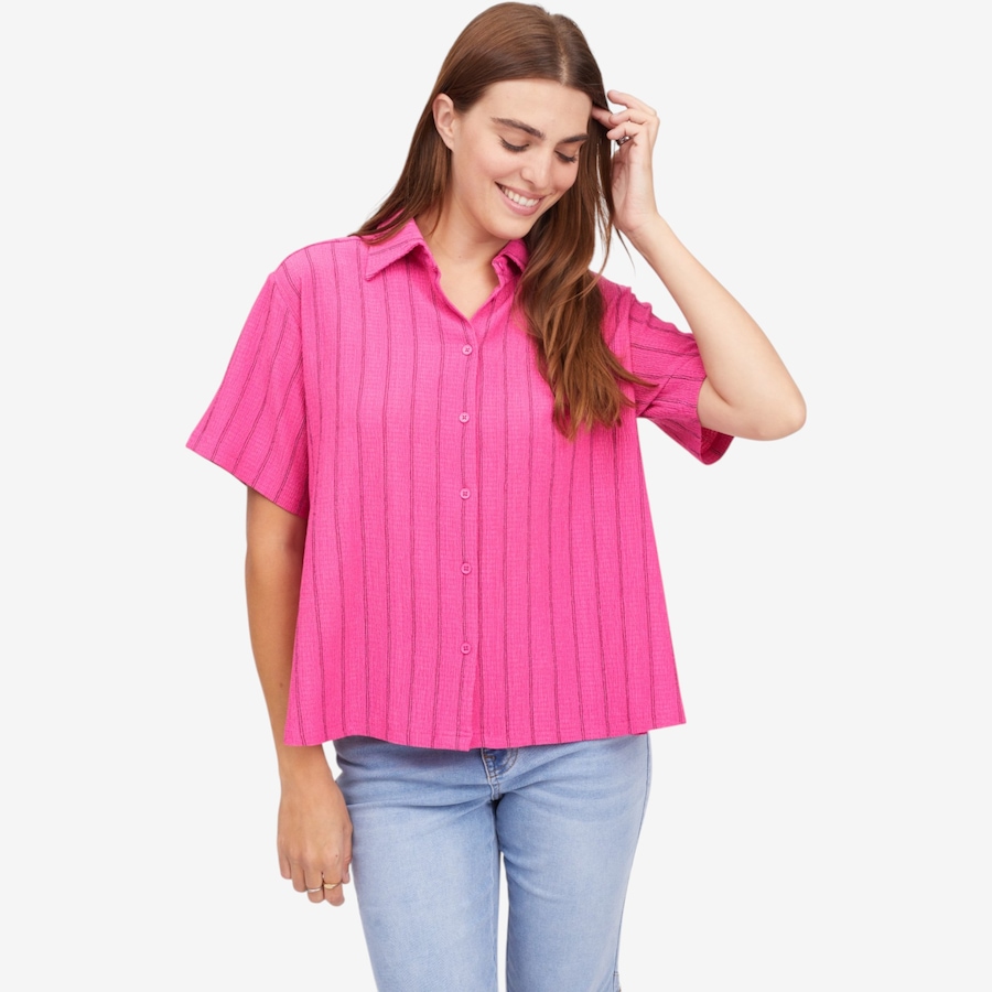 Image 122264_FUS.jpg, Product 122-264 / Price $69.99, Diane Gilman Knit Crepe Handkerchief Shirt from DG2 by Diane Gilman on TSC.ca's Fashion department
