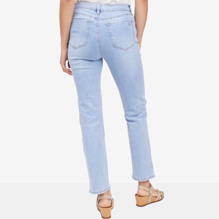 Image 122266_ALTMORE4.jpg, Product 122-266 / Price $69.88, Diane Gilman New Classic Stretch Embroidered Straight Leg Jean from DG2 by Diane Gilman on TSC.ca's Fashion department