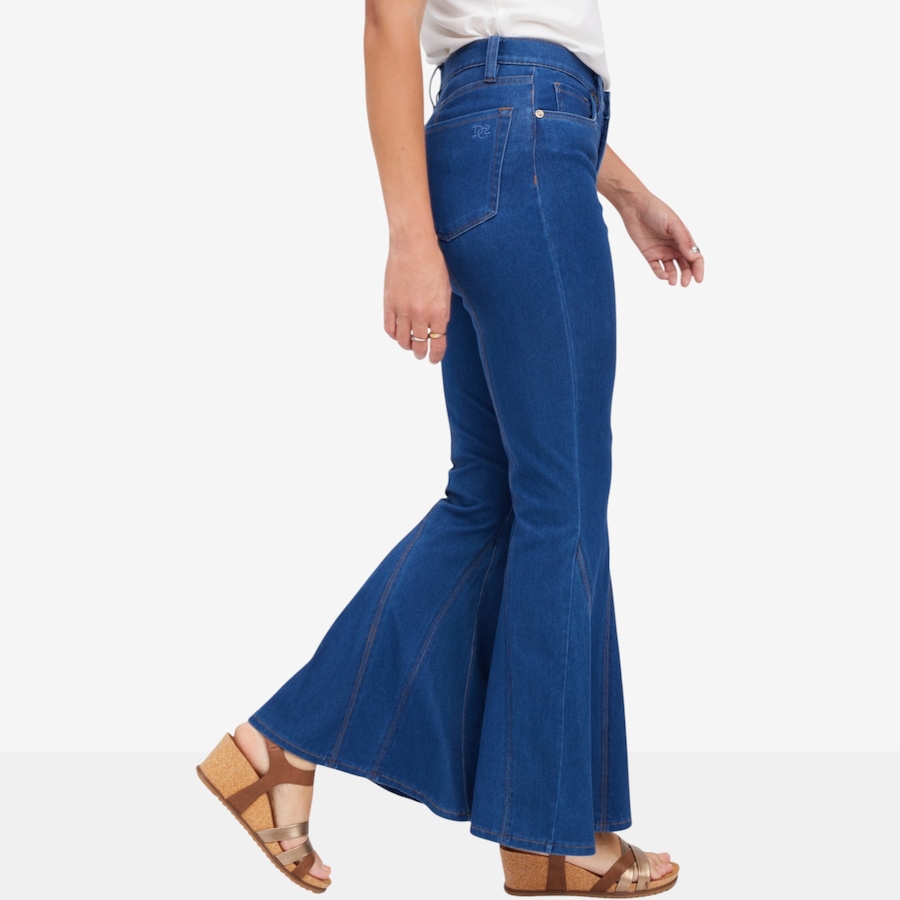 Image 122267_ALTMORE2.jpg, Product 122-267 / Price $79.88, Diane Gilman Panelled Dramatic Flare Jean from DG2 by Diane Gilman on TSC.ca's Fashion department