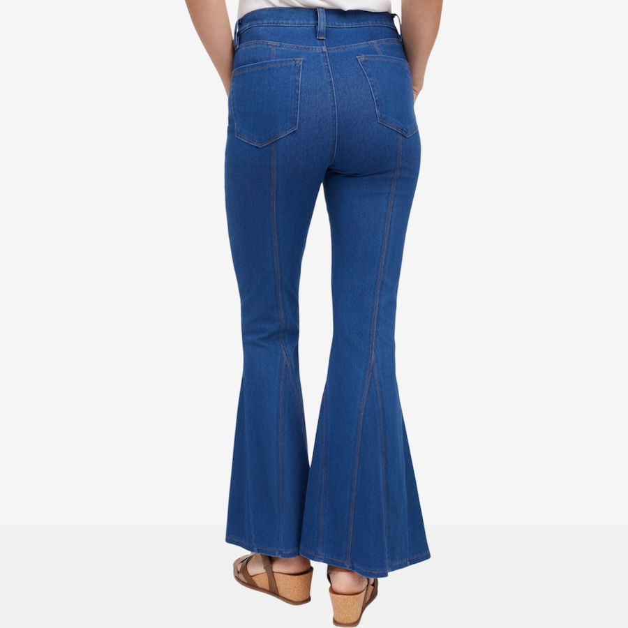 Image 122267_ALTMORE3.jpg, Product 122-267 / Price $79.88, Diane Gilman Panelled Dramatic Flare Jean from DG2 by Diane Gilman on TSC.ca's Fashion department