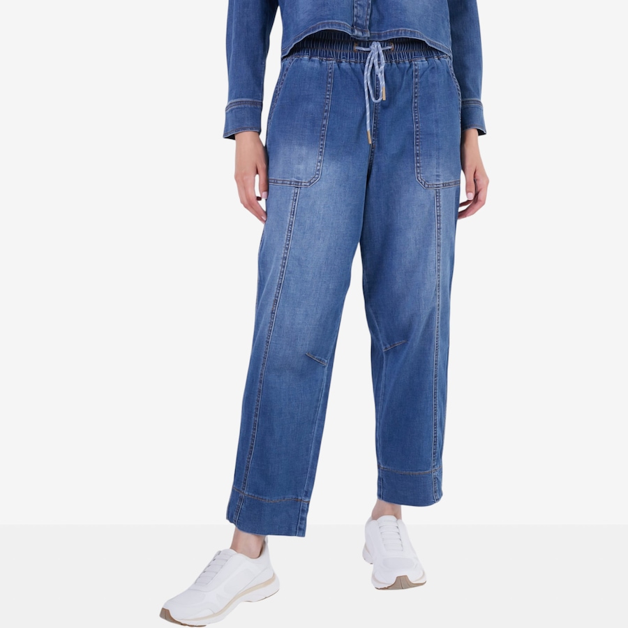 Image 122272_MDTNE.jpg, Product 122-272 / Price $79.99, Diane Gilman Pull-On Utility Tapered Pant from DG2 by Diane Gilman on TSC.ca's Fashion department